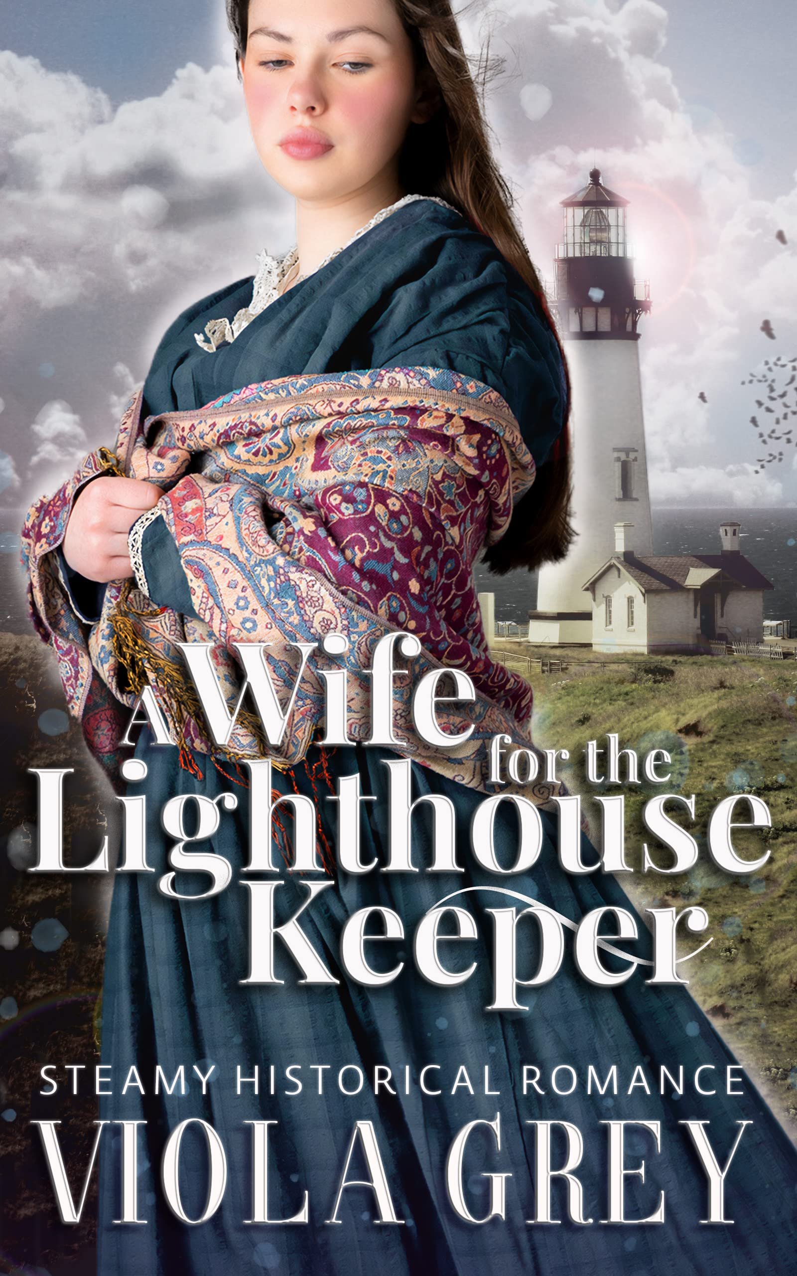A Wife For The Lighthouse Keeper: Steamy Age Gap Historical Regency Novella (His Unexpected Bride) Cover